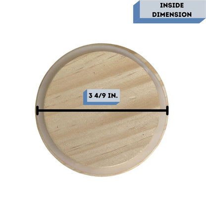 Havana Wood Lid Measurement