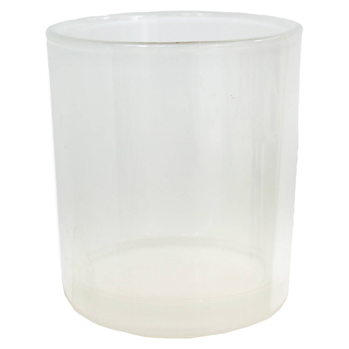 Havana crystal white candle vessel