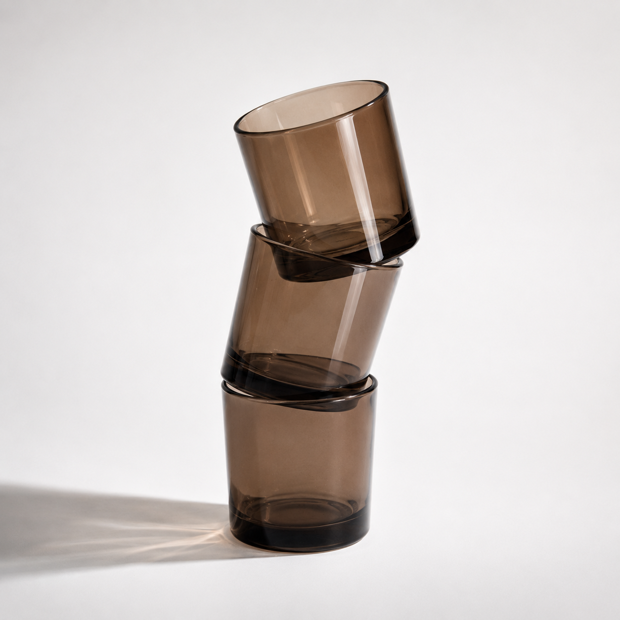 Havana Cocoa glass candle jar