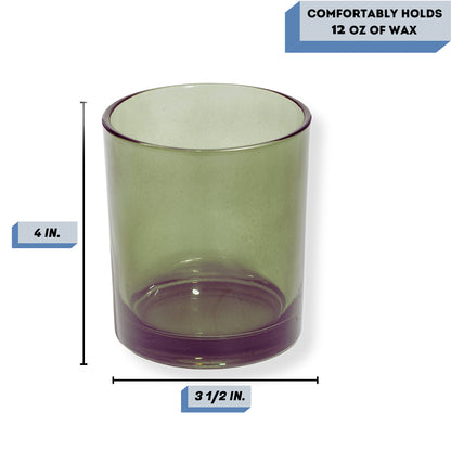 Havana Forest Green candle jar measurements