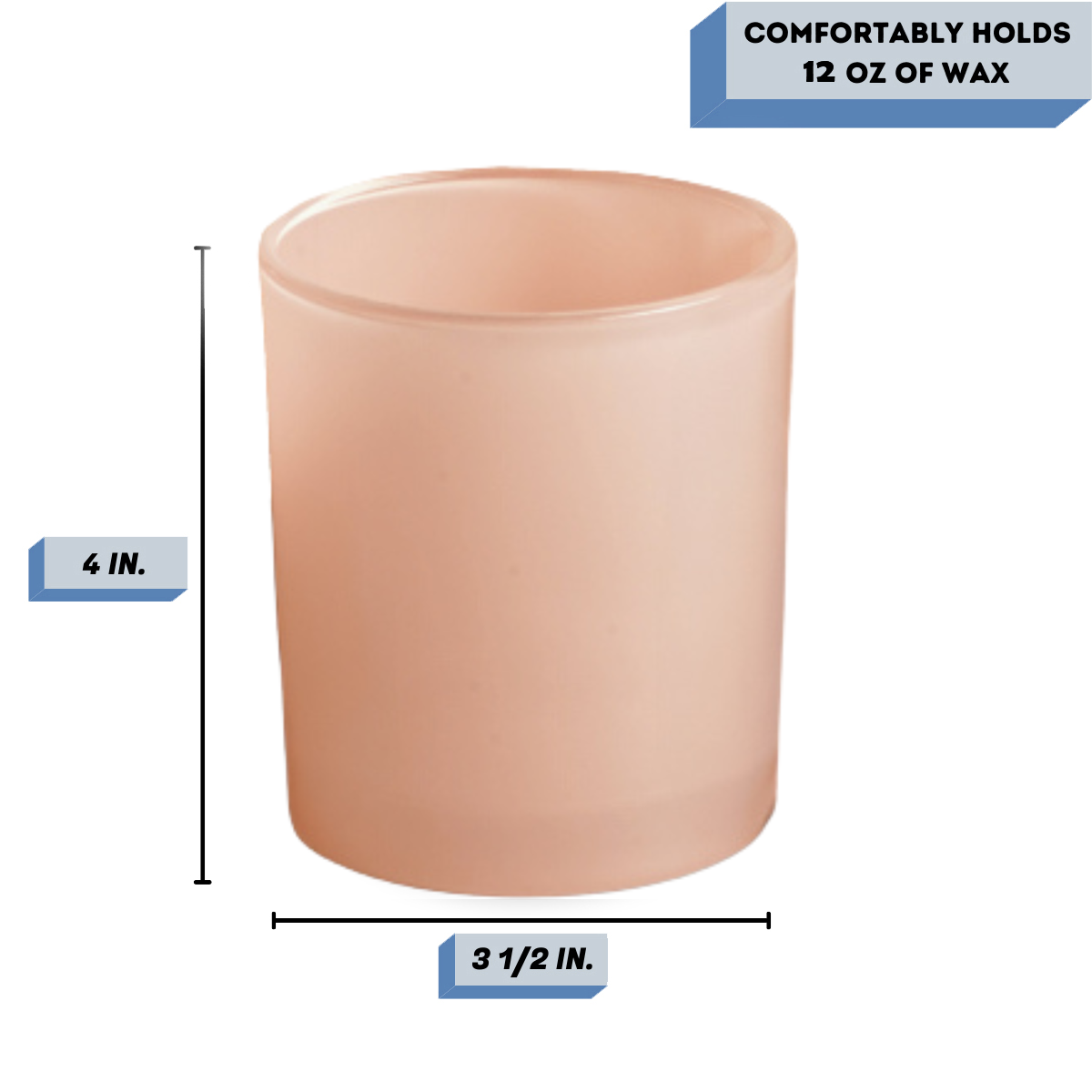 Havana tender candle jar measurements