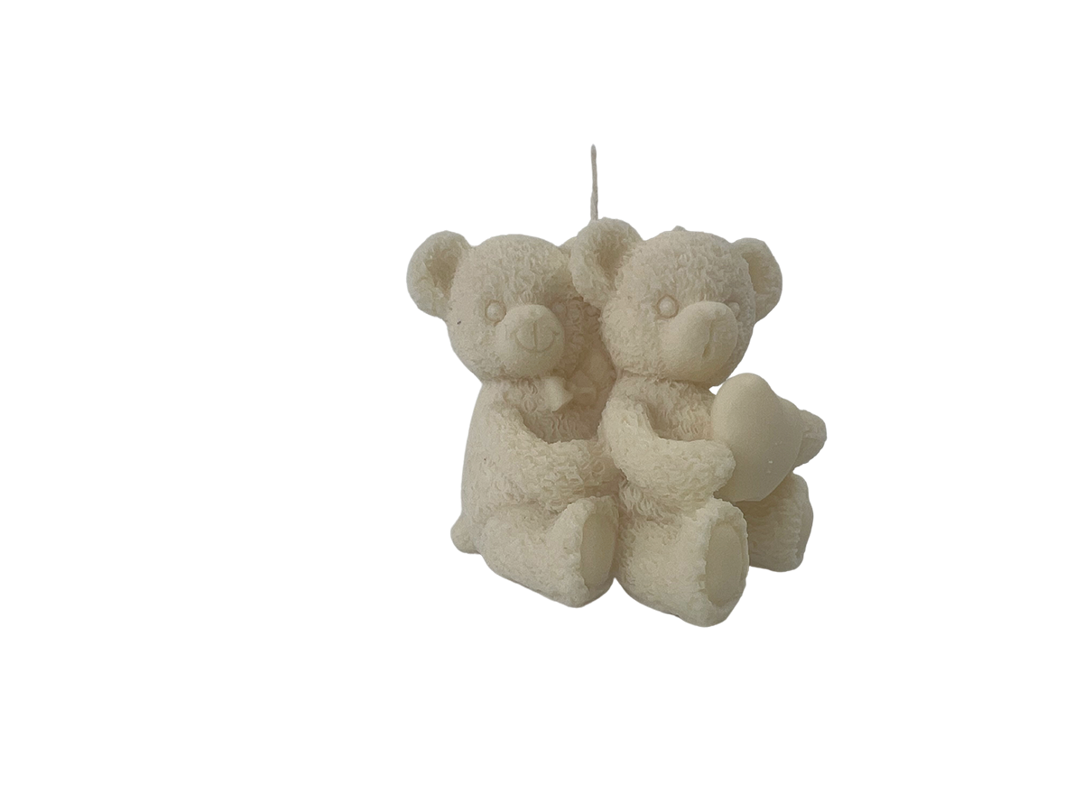 Hugging Bears Silicone Mold for candle making