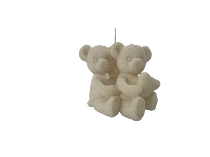 Hugging Bears Silicone Mold for candle making