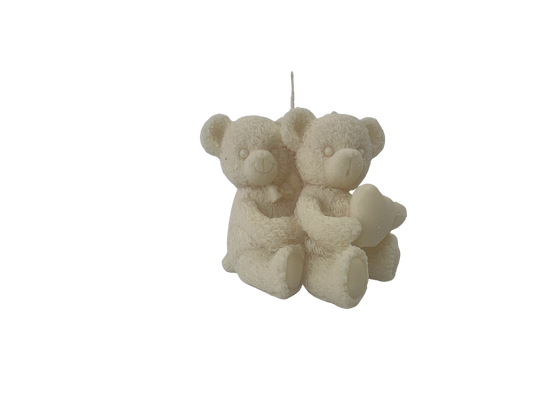 Hugging Bears Silicone Mold for candle making