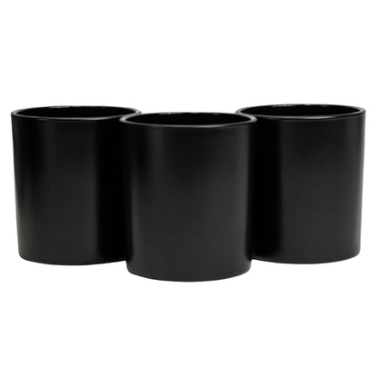 14 Oz. Havana Matte Black Candle Jar