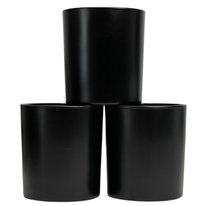 14 Oz. Havana Matte Black Candle Jar