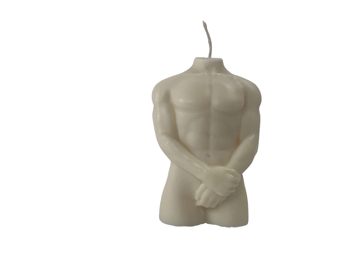 Male Body Candle Silicone Mold