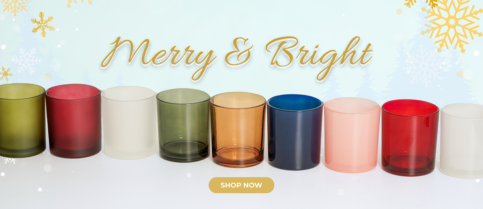 Merry Bright candle ja kit