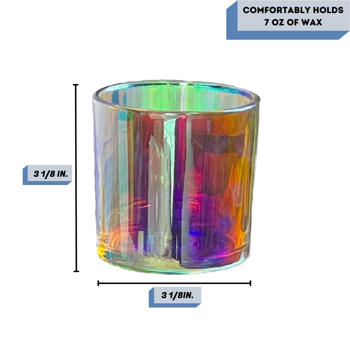 Monticiano Chromaflair Candle Vessel