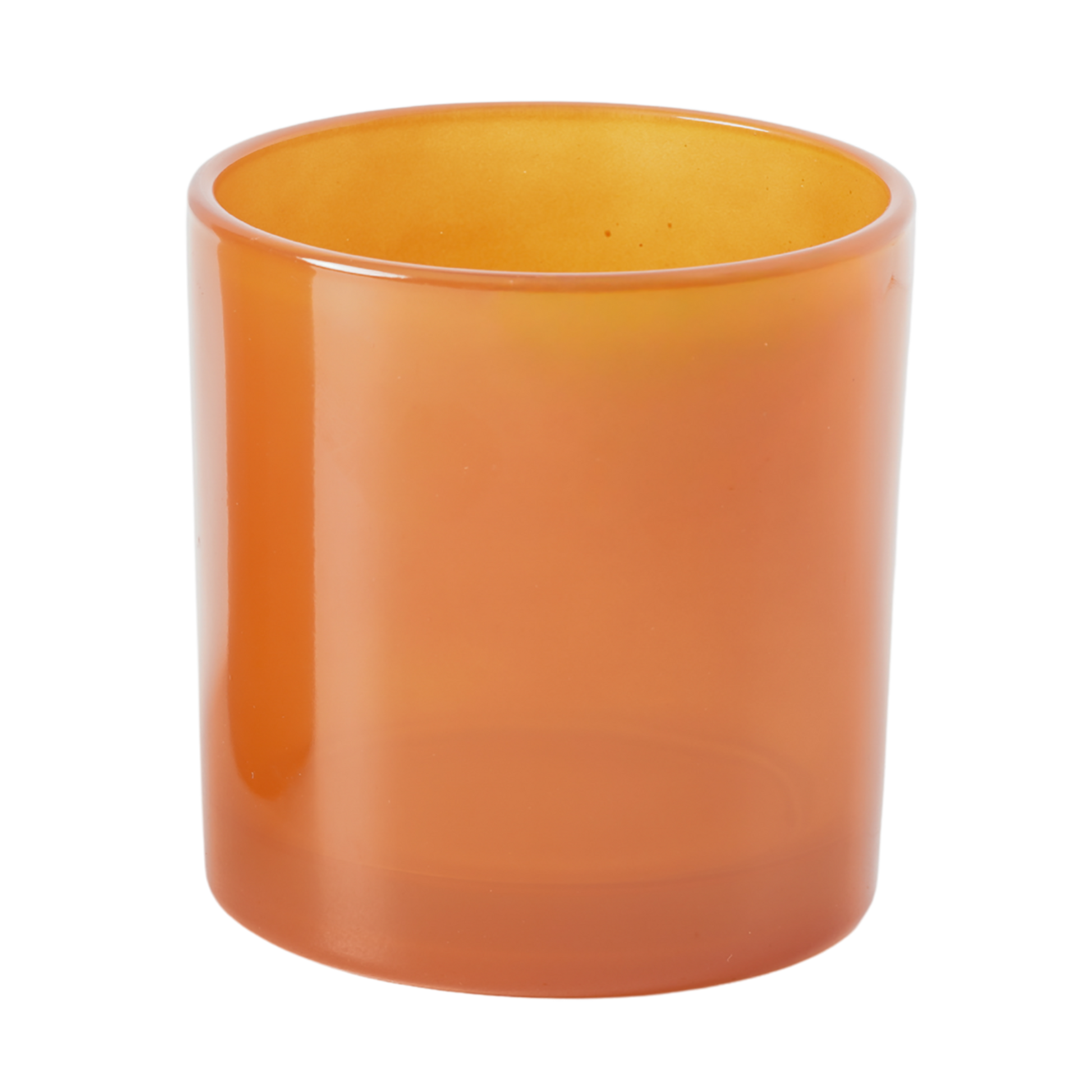 Monticiano Burnt Orange Candle Jar
