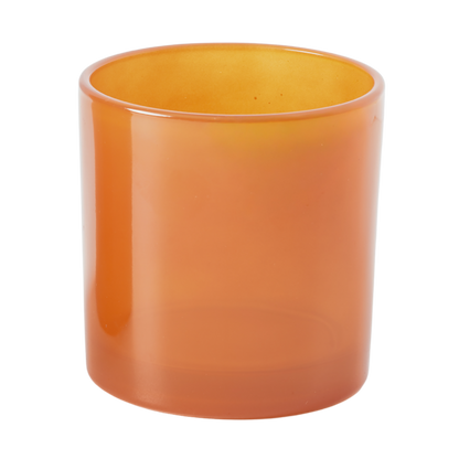 Monticiano Burnt Orange Candle Jar