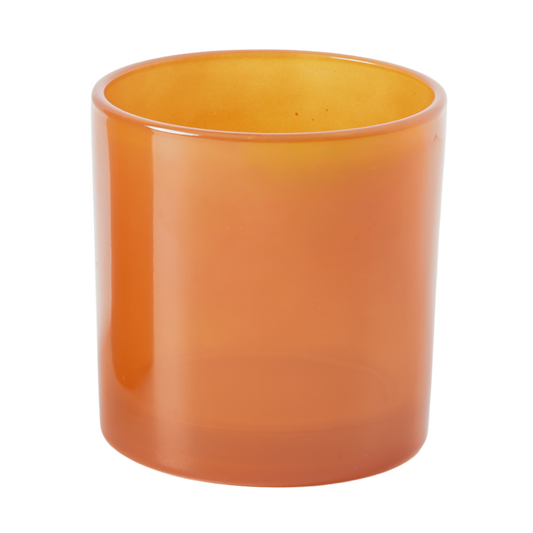 Monticiano Burnt Orange Candle Jar