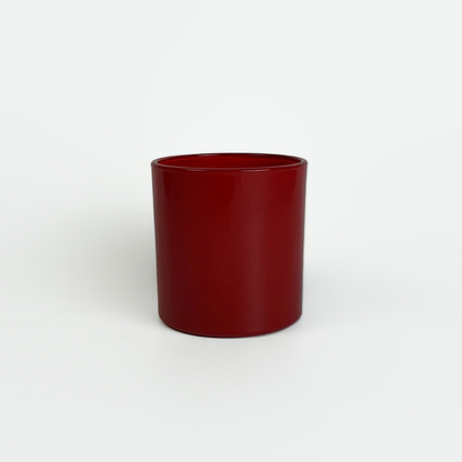 Monticiano Candy Cane Red Candle Jar