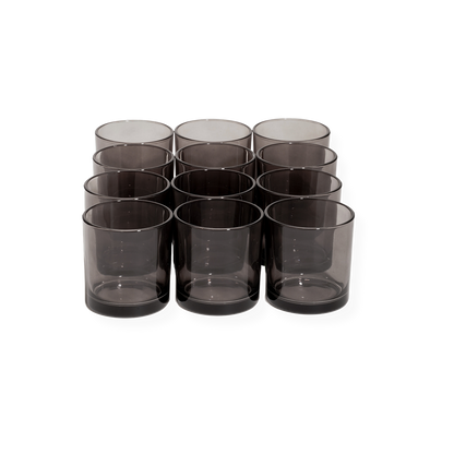 Monticiano Charcoal Black candle jar