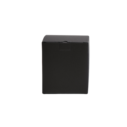 Monticiano black candle box with insert