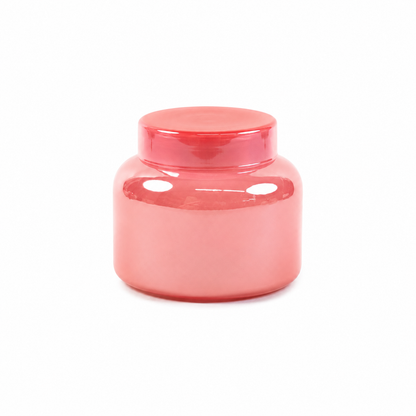 NOVA Magenta Iridescent Candle Jar with Lid  Luxury Candle Vessel