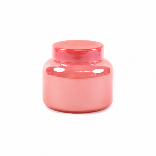 NOVA Magenta Iridescent Candle Jar with Lid  Luxury Candle Vessel