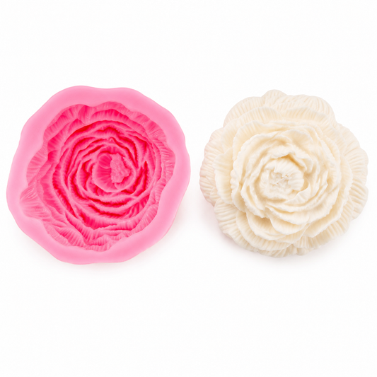 Peony Silicone Candle Mold