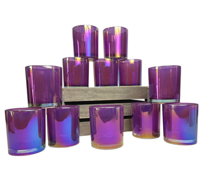 14 Oz. Havana Pixie Iridescent Candle Vessel