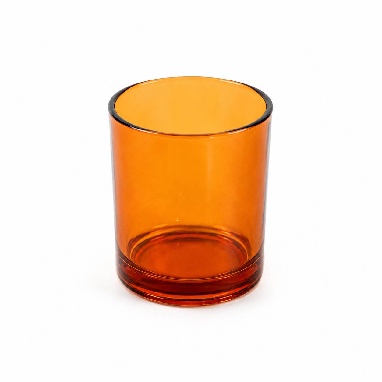 Premium Havana glass candle vessels for Halloween
