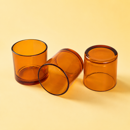 Premium Monticiano Pumpkin candle vessel for professional candle makers