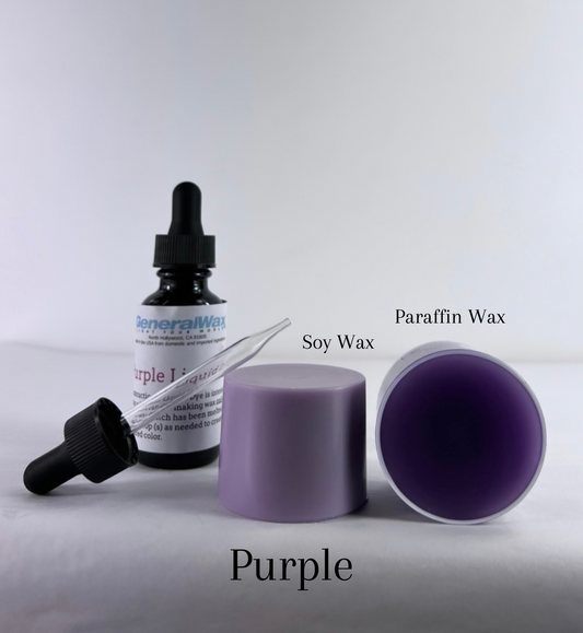 Purple Liquid Candle Dye