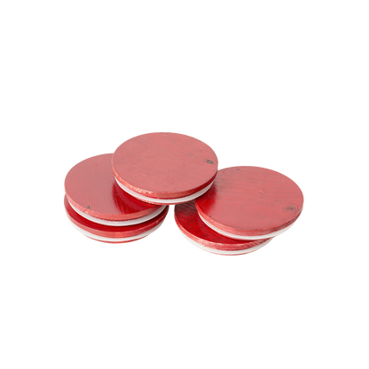 red wood lid for Monticiano candle jars