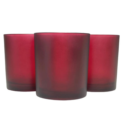 14 Oz. Havana Ruby Frosted Candle Jar