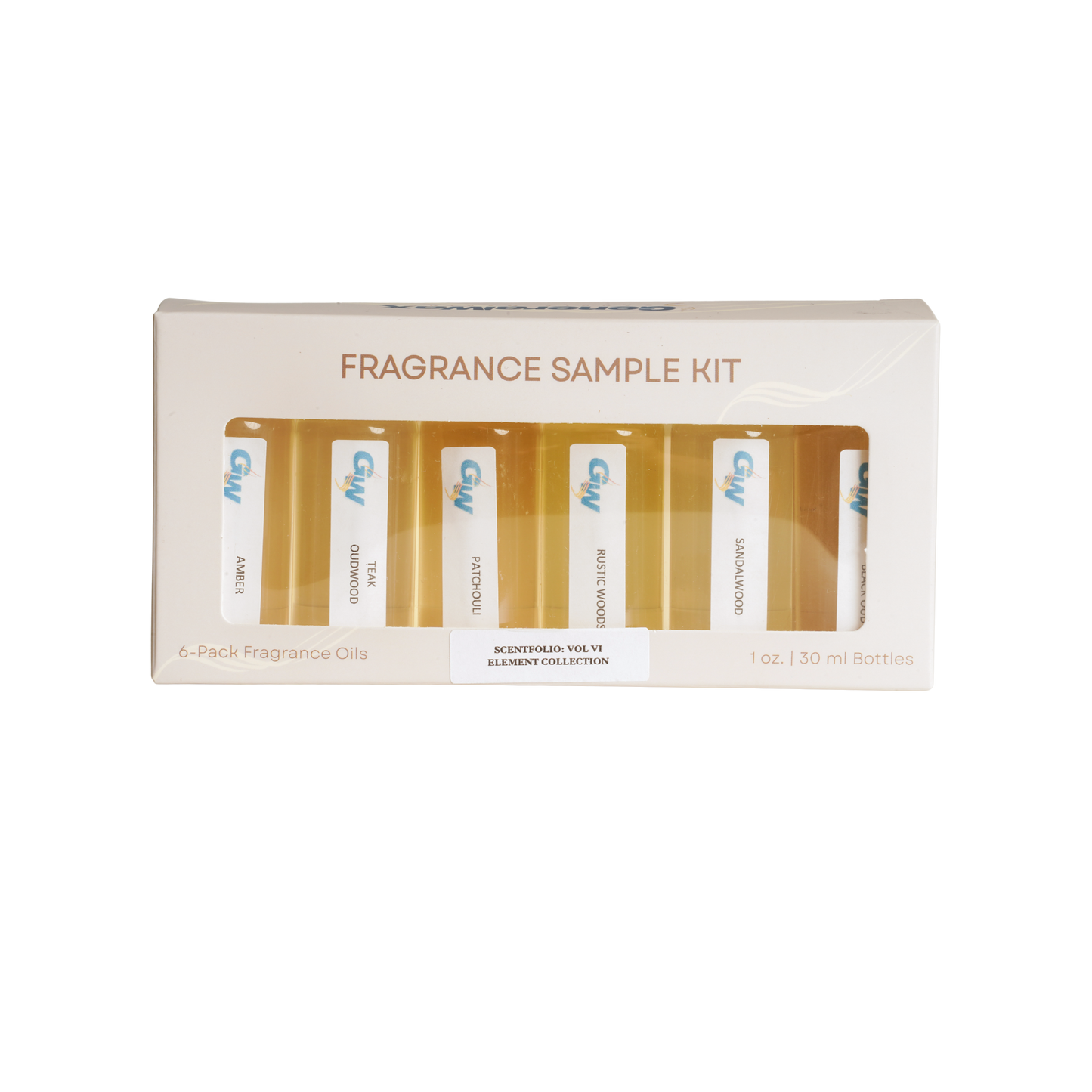 Scentfolio: Vol. VI – Element Collection Candle Fragrance Set | Earthy & Woodsy Oils