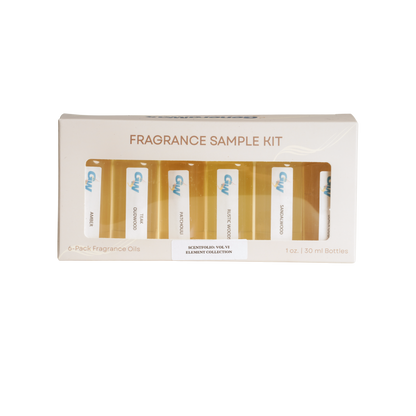 Scentfolio: Vol. VI – Element Collection Candle Fragrance Set | Earthy & Woodsy Oils