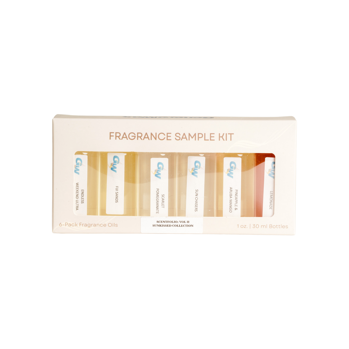Scentfolio: Vol. II – Sunkissed Collection Candle Fragrance Set | Tropical Oils
