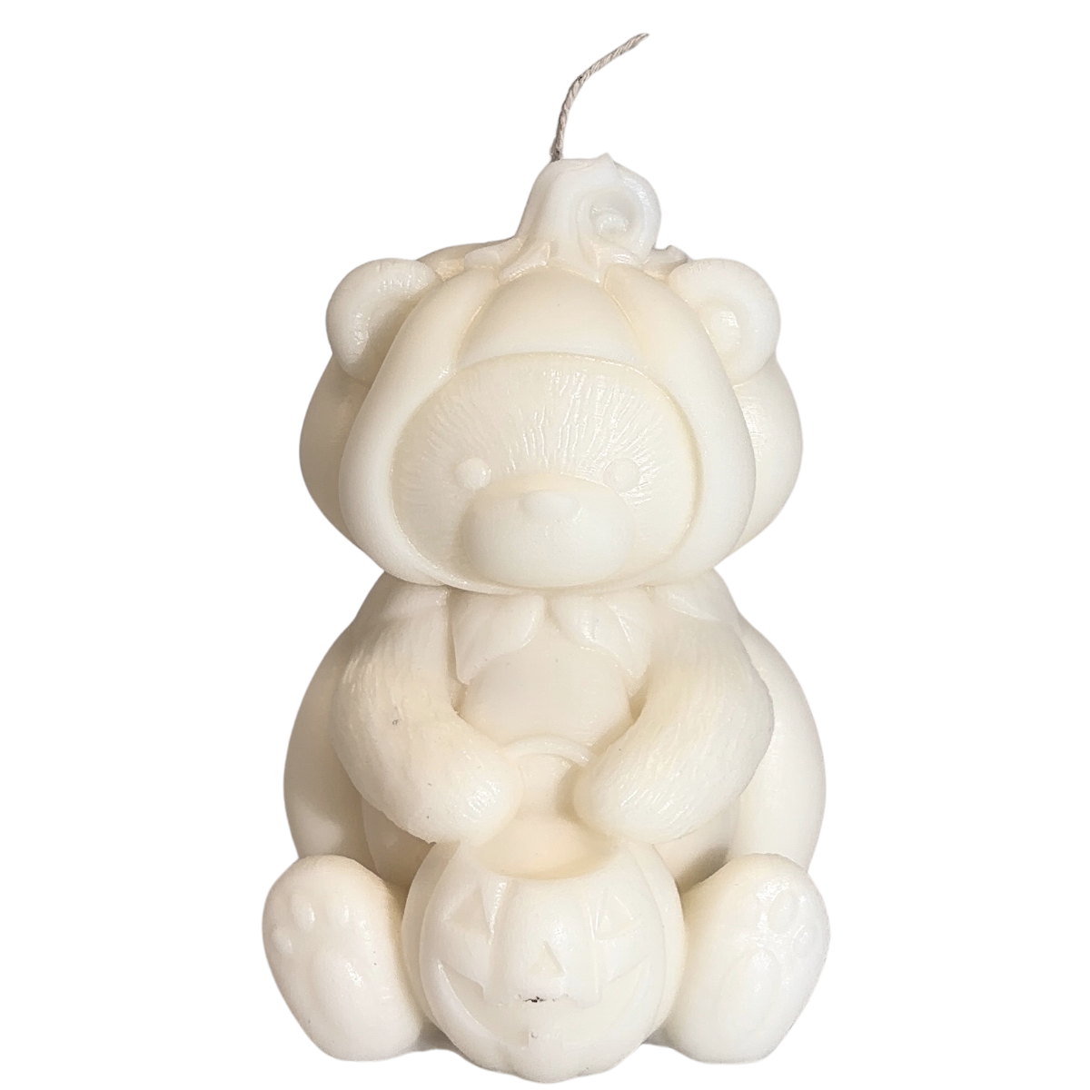 Trick Or Treat Pumpkin Bear Silicone Candle Mold for Holidays