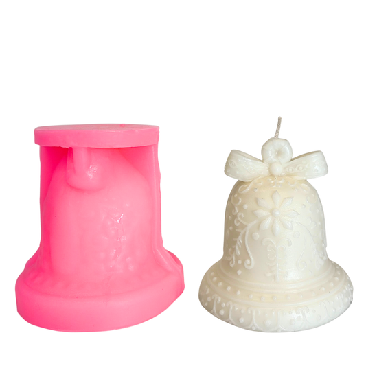 Christmas Bell Silicone Candle Mold