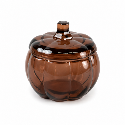 Vino Russo Pumpkin Candle Jar with Lid
