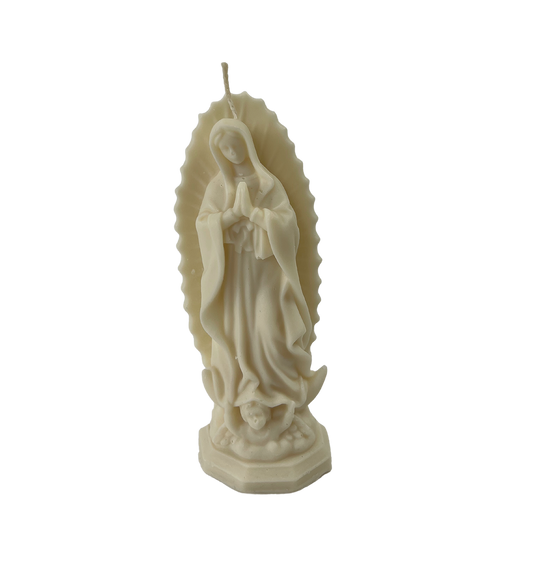 Virgin Mary Statue Candle Silicone Mold