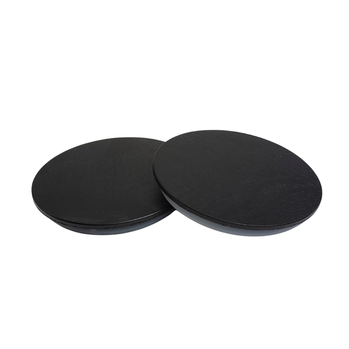 black wood candle jar lids