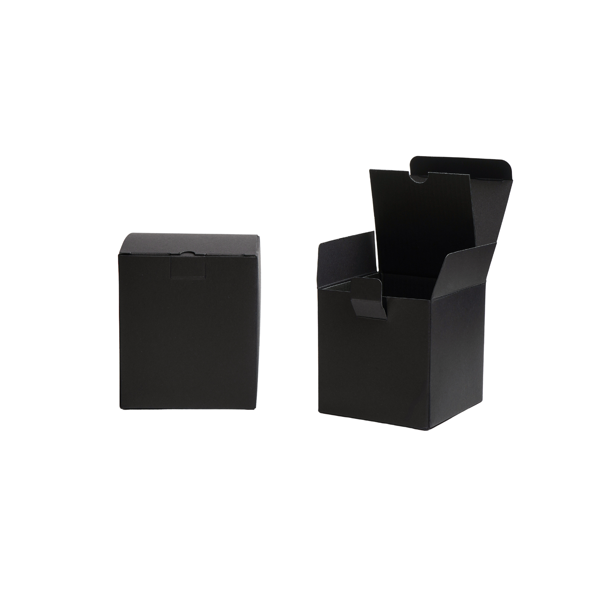 black candle box with insert Monticiano