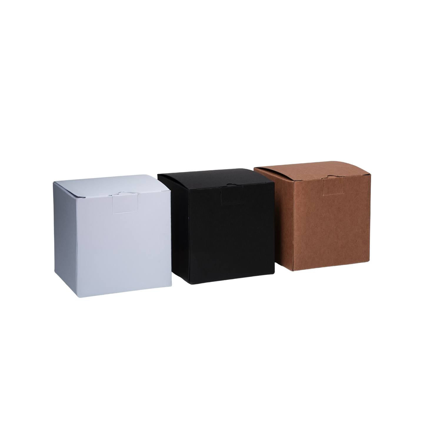 box with insert in white kraft and black Monticiano