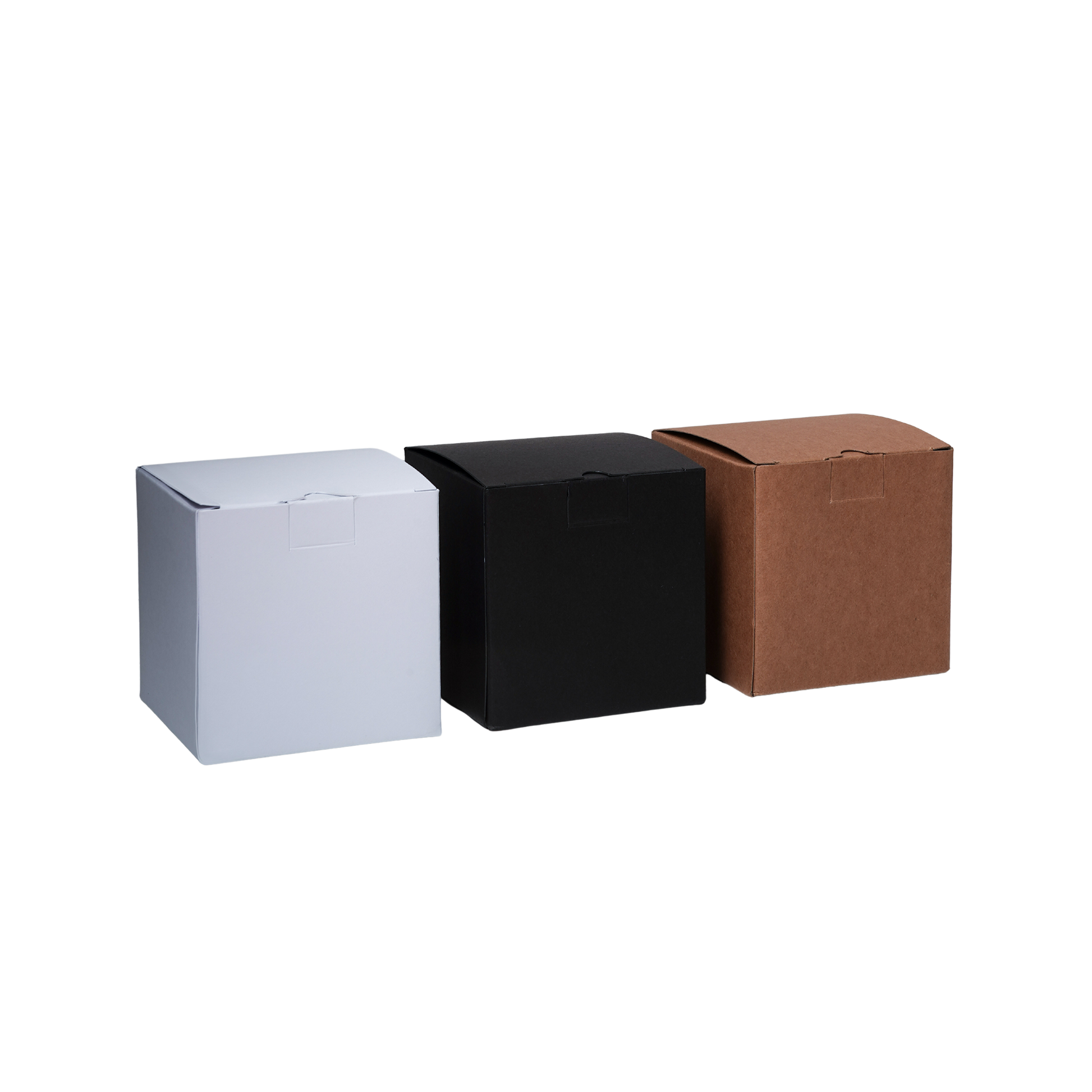 box with insert in white kraft and black Monticiano