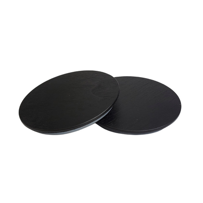 buy online black wood candle vessel lids