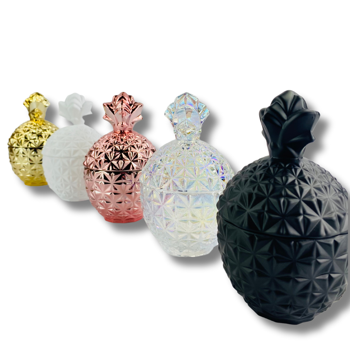 candle vessels pineapple collection