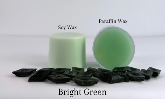 Bright Green Candle Dye Chips