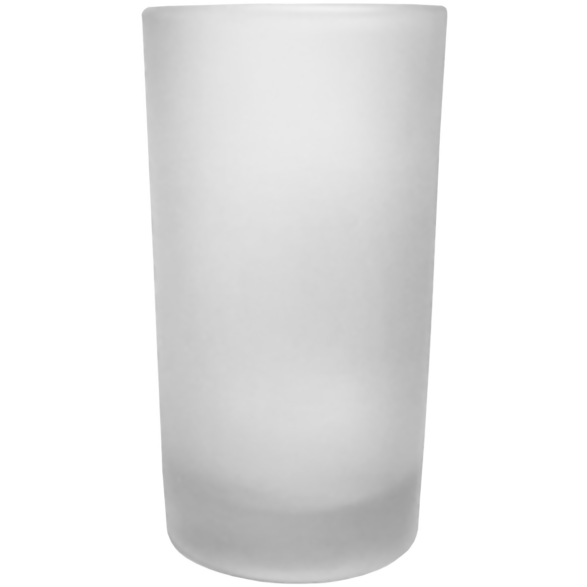 frosted glass candle cylinder