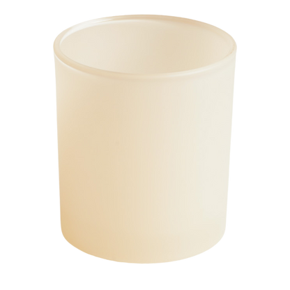 havana ivory candle jar glossy finish 14oz
