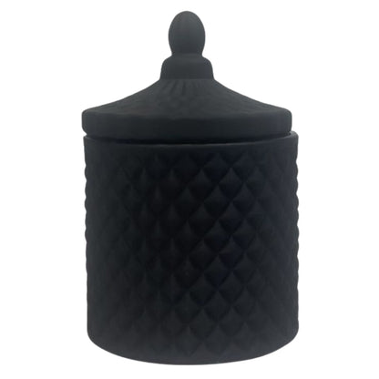 FRANCE MATTE BLACK candle vessel