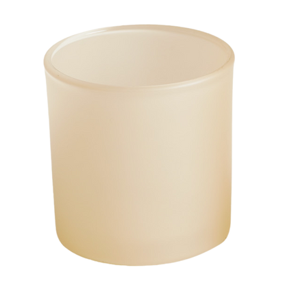 monticiano ivory candle jar