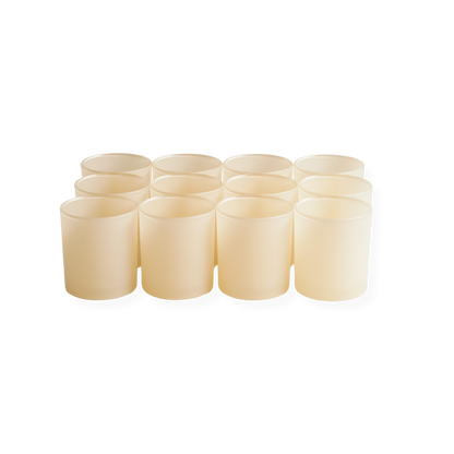monticiano ivory candle jar glossy finish 9.5oz