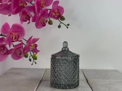 10 Oz France Charcoal Candle Vessel