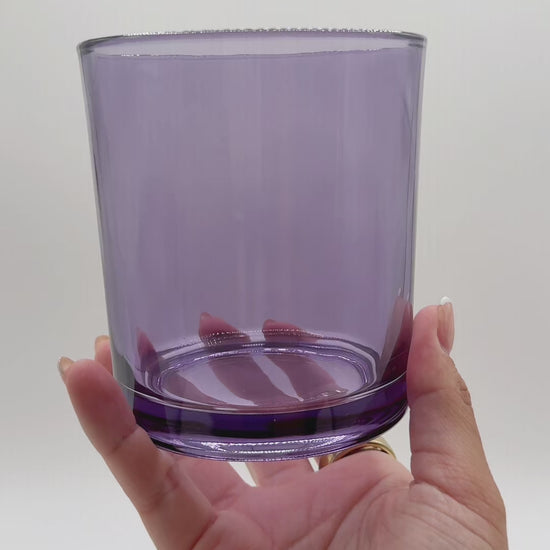 Havana violet candle jars