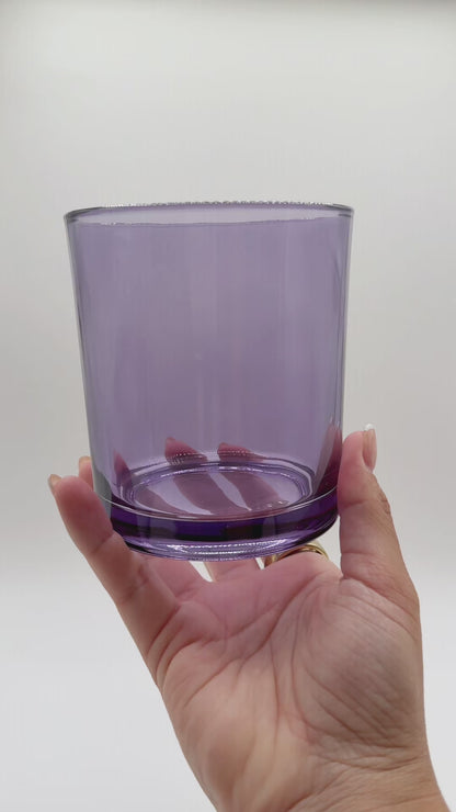 Havana violet candle jars